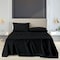 Luxury Dreams 4-Piece 1800 TC Series Deep-Pocket Luxurious Organic Bamboo Blend Bed Sheet Set LD-1800BF-3PC-BLA-T - alternate 1